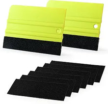 Load image into Gallery viewer, 2PCS Vinyl Wrap Squeegee with 6PCS Squeegee Felt Fabric
