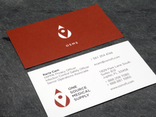 Load image into Gallery viewer, 16pt Matte or UV Gloss Business Cards Printed 2-Sided
